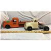 Image 1 : GR OF 3, STRUTCO TOW TRUCK W/RAMP, TONKA CAB CHASSIS, WYANDOTTE AMBULANCE