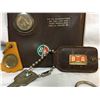 Image 2 : GR OF 8 PCS, B/A KEYCHAINS, ASHTRAY, BILLFOLD, ETC