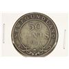 Image 1 : 1917-C NEWFOUNDLAND SILVER 50 CENTS
