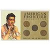 Image 1 : AMERICAN FRONTIER COLLECTION 5 INDIAN HEAD CENTS