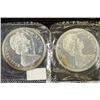 Image 2 : 2-1965 CANADA SILVER DOLLARS BU