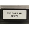 Image 3 : 2007 AMERICAN SILVER EAGLE UNC