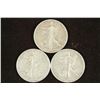 Image 1 : 1941-D,42 & 45-D WALKING LIBERTY HALF DOLLARS