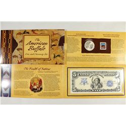 2001 AMERICAN BUFFALO COIN AND CURRENCY SET