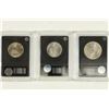 Image 2 : 3 SLABBED COINS SEE DESCRIPTION