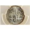 Image 2 : 1964-D SILVER ROOSEVELT DIME PCGS MS65