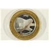 Image 1 : CASINO $10 SILVER TOKEN (UNC) HARD ROCK HOTEL