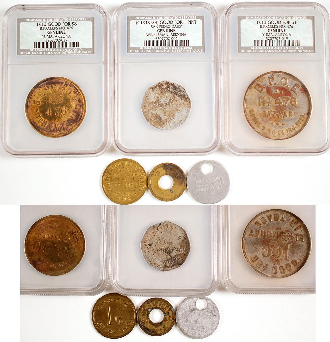 Arizona Tokens - Holabird Western Americana Collections