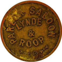 Parlor Saloon Token