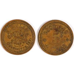 Cottage Saloon Token