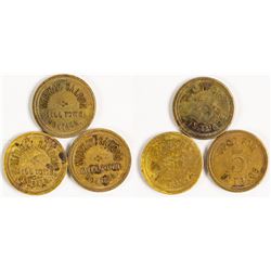 Midway Saloon Tokens