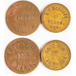 L.P. McKelvy/ Monte Carlo Saloon Tokens