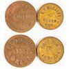 Image 1 : L.P. McKelvy/ Monte Carlo Saloon Tokens