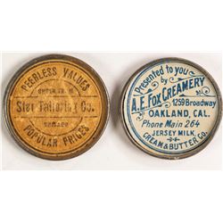 Early Advertising Mirrors