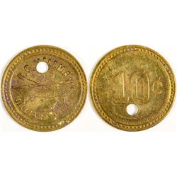 R. G. Millman Billiard Hall Token