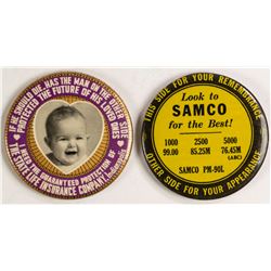 Two Advertising Mirrors