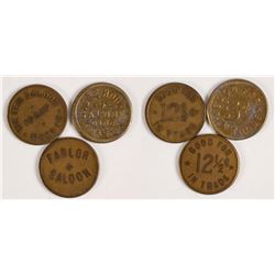 Western Saloon Tokens