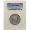 Image 1 : 1934 Walking Liberty Half Dollar Coin NGC MS64
