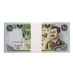 Lot of (25) Iraqi 25 Dinars Saddam Hussein Notes