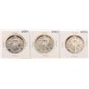 Image 1 : Lot of (3) 2001 $1 American Silver Eagle Coins