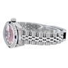 Image 5 : Rolex Ladies Stainless Steel Diamond Lugs & Sapphire Datejust Wristwatch