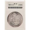 Image 1 : 1883-CC $1 Morgan Silver Dollar Coin ANACS MS64