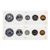 Image 2 : Lot of 1960-1961 (5) Coin Proof Sets