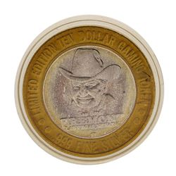 .999 Fine Silver Sam Boyd's Fremont Las Vegas $10 Casino Limited Edition Gaming