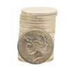 Image 1 : Roll of (20) Brilliant Uncirculated 1922 $1 Peace Silver Dollar Coins