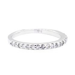 14KT White Gold 0.30 ctw Diamond Band