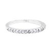 14KT White Gold 0.30 ctw Diamond Band