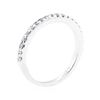 Image 4 : 14KT White Gold 0.30 ctw Diamond Band