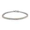 18KT White Gold 2.30 ctw Diamond Bangle Bracelet