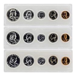 Lot of 1959-1961 (5) Coin Proof Sets