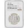 1942 Walking Liberty Half Dollar NGC Unc Details