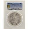 Image 1 : 1885-CC $1 Morgan Silver Dollar Coin PCGS MS63