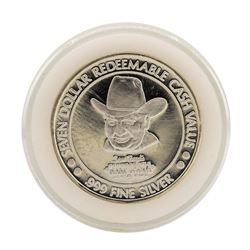 .999 Silver Sam Boyd's California Hotel $7 Casino Limited Edition Gaming Token