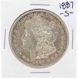 1887-S $1 Morgan Silver Dollar Coin