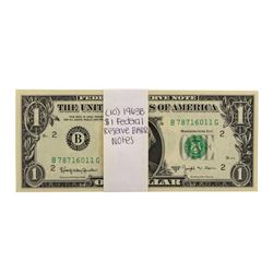 Lot of (10) Uncirculated 1963B $1 Federal Reserve BARR Notes