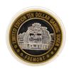Image 2 : .999 Fine Silver Sam Boyd's Fremont $10 Casino Limited Edition Gaming Token