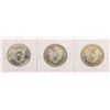 Image 2 : Lot of (3) 1996 $1 American Silver Eagle Coins