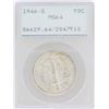 Image 1 : 1946-S Walking Liberty Half Dollar Coin PCGS MS64 Green Rattler Holder