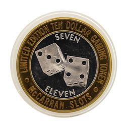 .999 Silver McCarran International Airport Las Vegas, NV $10 Limited Casino Toke
