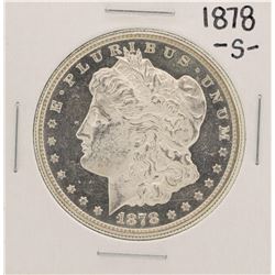 1878-S $1 Morgan Silver Dollar Coin Proof Like