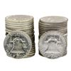 Image 2 : Lot of 1963 & 1963-D Brilliant Uncirculated Franklin Half Dollar Rolls