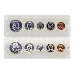 Lot of 1960-1961 (5) Coin Proof Sets