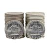 Image 2 : Lot of (2) Rolls of (20) 1963 Brilliant Uncirculated Franklin Half Dollars
