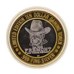 .999 Silver Sam Boyd's Fremont Las Vegas $10 Casino Limited Edition Gaming Token