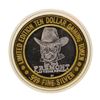 Image 1 : .999 Silver Sam Boyd's Fremont Las Vegas $10 Casino Limited Edition Gaming Token