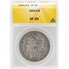 Image 1 : 1904-S $1 Morgan Silver Dollar Coin ANACS VF35